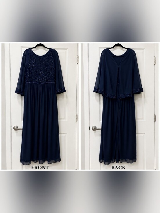 Maya Brooke Dresses & Skirts - Maya Brooke Classic Formal Matron Of The Bride Mother Of The Bride Dress Size 12